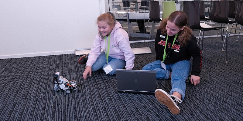 Kinderen aan het werk tijdens Devoxx4Kids Nieuwegein