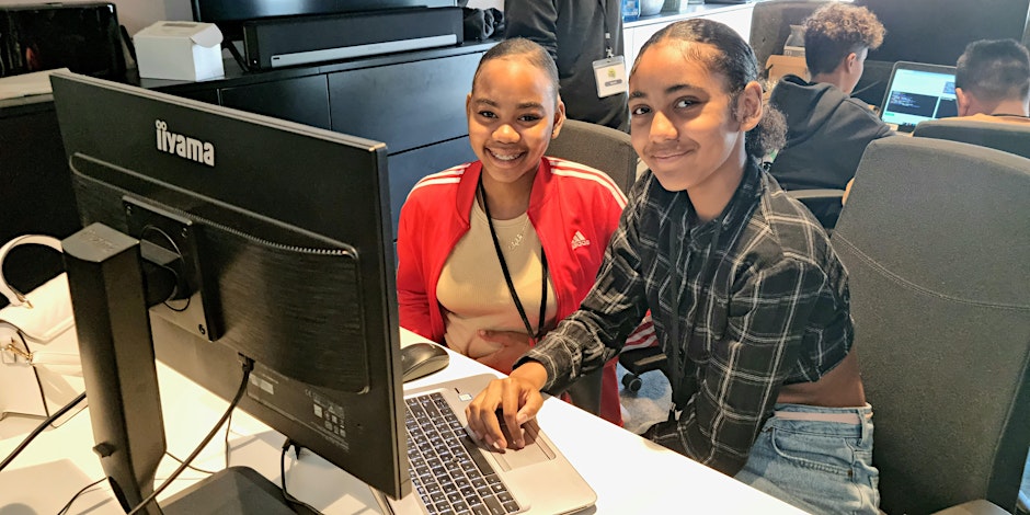 Kinderen aan het werk tijdens Devoxx4Kids Rotterdam